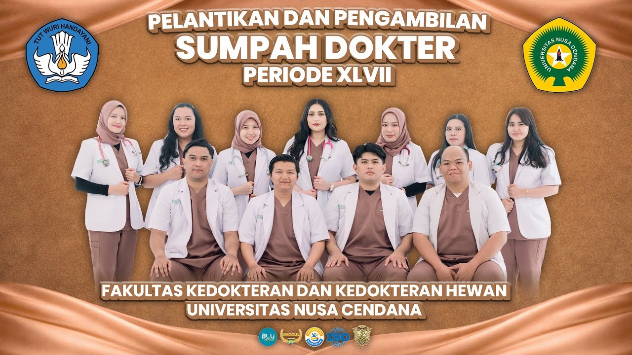 Pelantikan dan Pengambilan Sumpah Dokter Periode XLVII Januari 2026 FKKH Undana