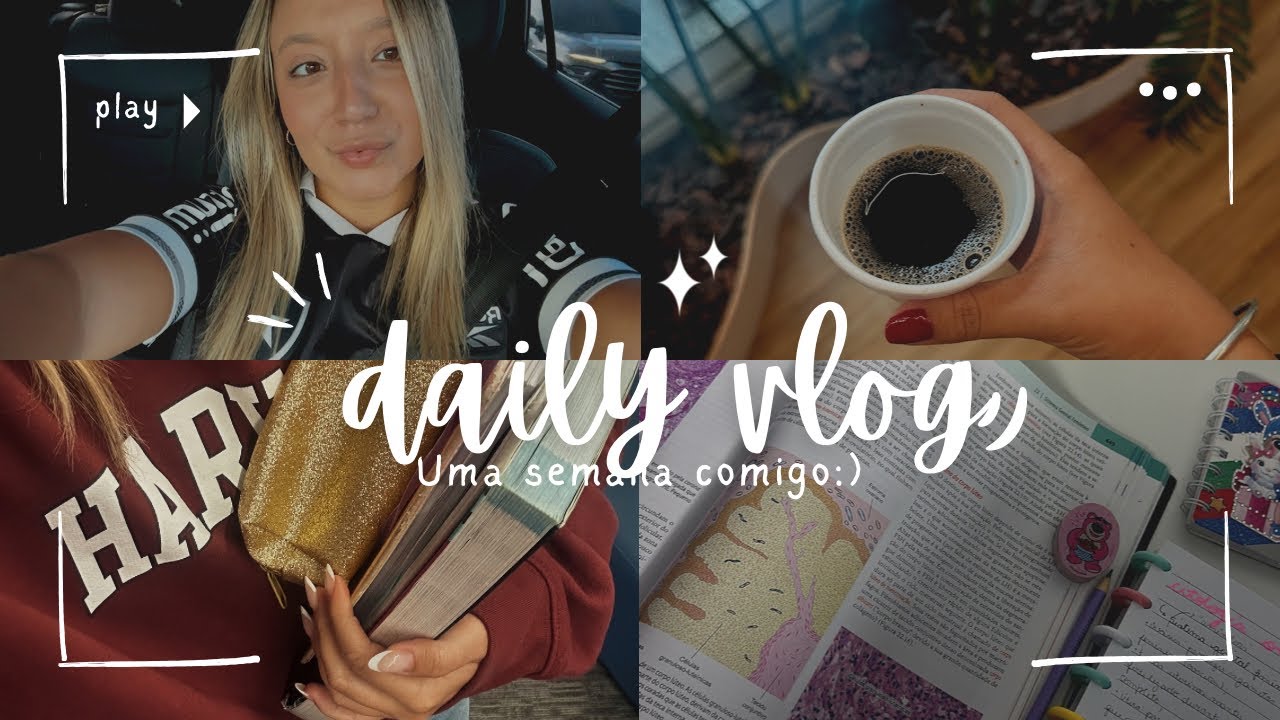 Vlog 1 semana comigo | faculdade de biomedicina 