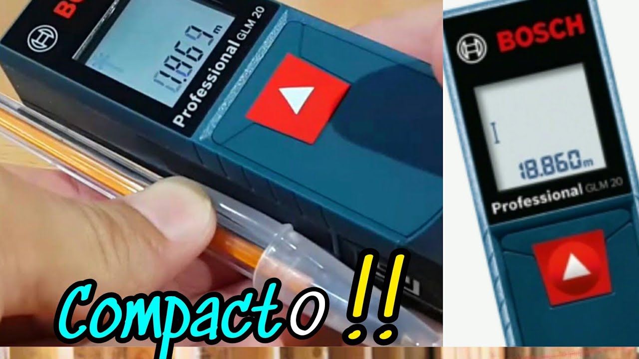 Medidor de DISTANCIA Láser Bosch GLM 20