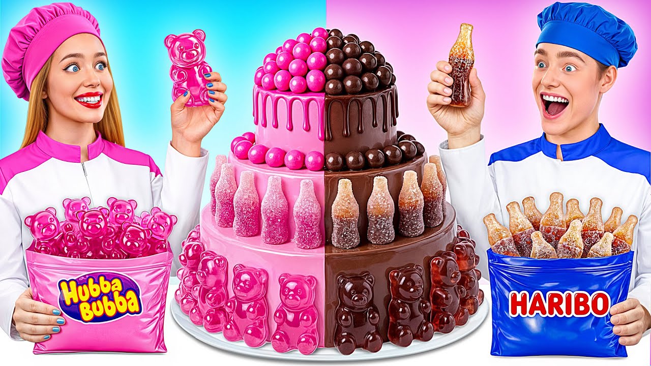 Я против Бабушки Кулинарный Челлендж Укрась Торт | Смешные Моменты от Candy DO