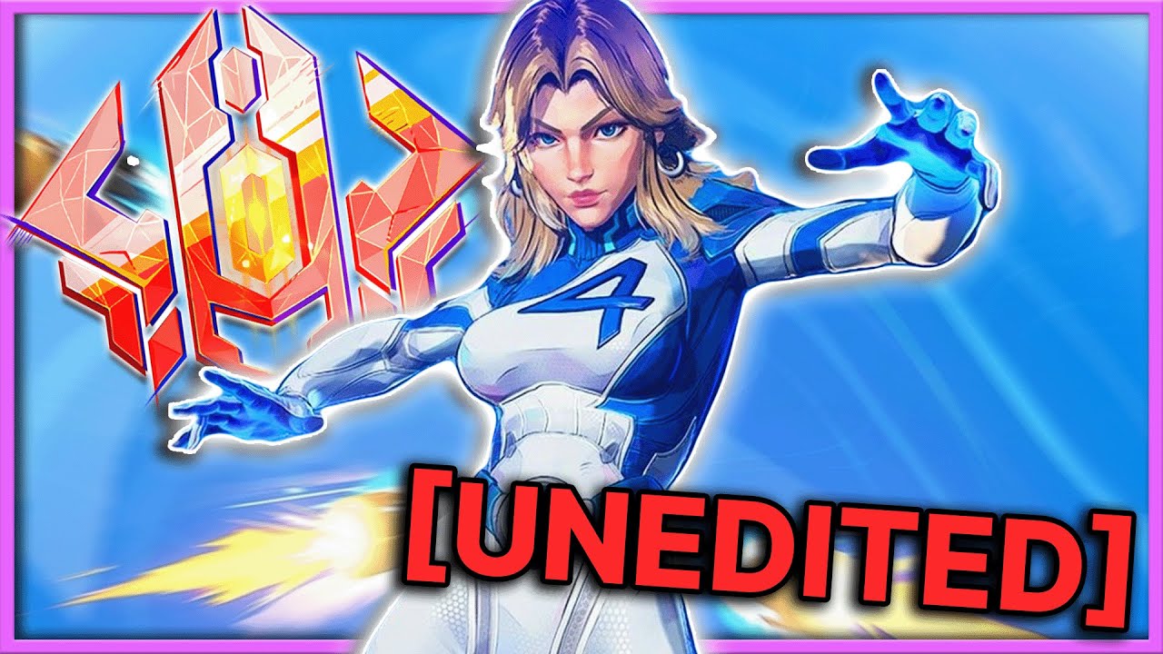 [FULL GAMEPLAY] Invisible Woman Reverse Sweep Game in Top 10 | Marvel Rivals