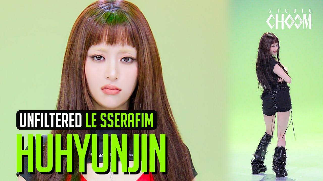[UNFILTERED CAM] LE SSERAFIM HUH YUNJIN(허윤진) 'SPAGHETTI' 4K | STUDIO CHOOM ORIGINAL