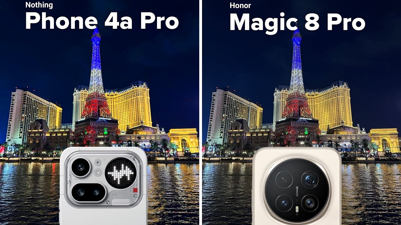 Nothing Phone 4a Pro vs Honor Magic 8 Pro Camera Test Comparison 