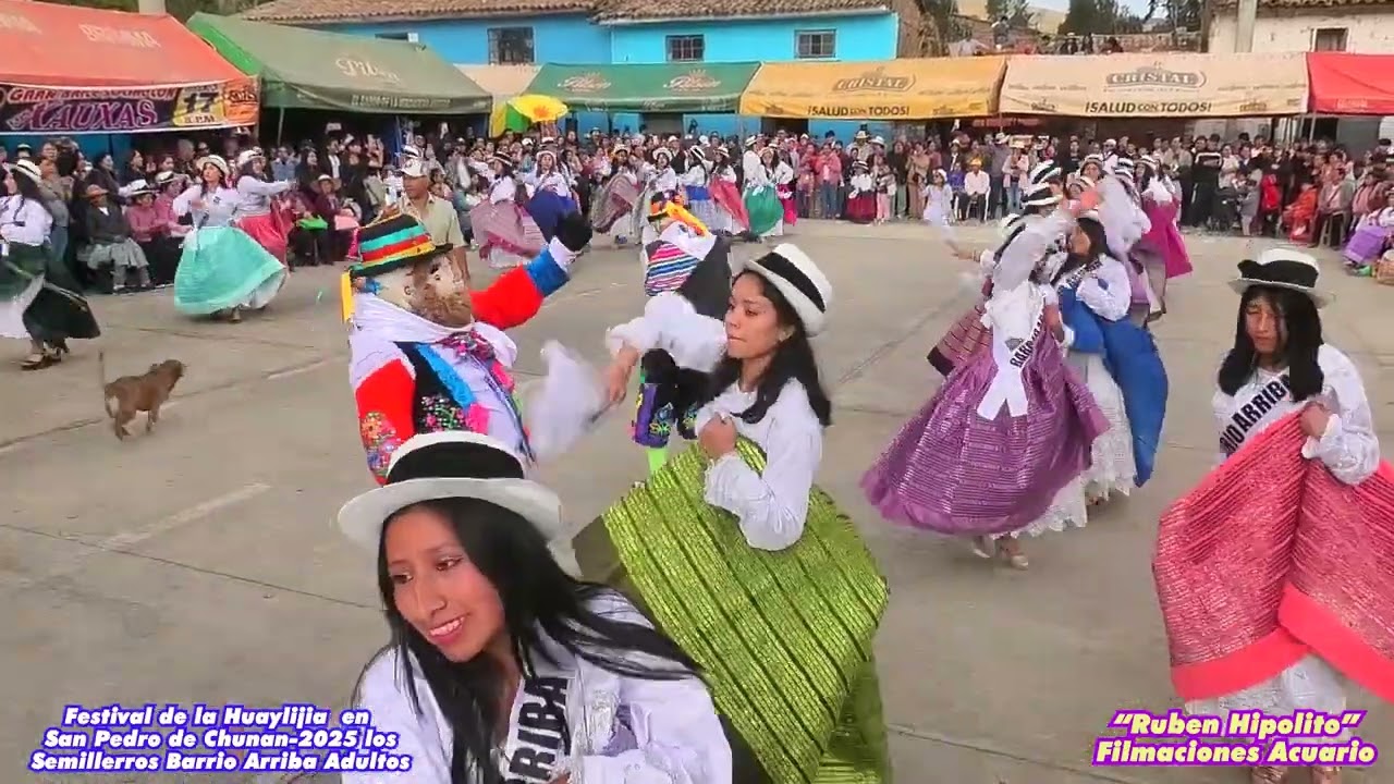 Festival de la Huayligia en Chunan Barrio Arriba los Adultos 2025 vol. 1