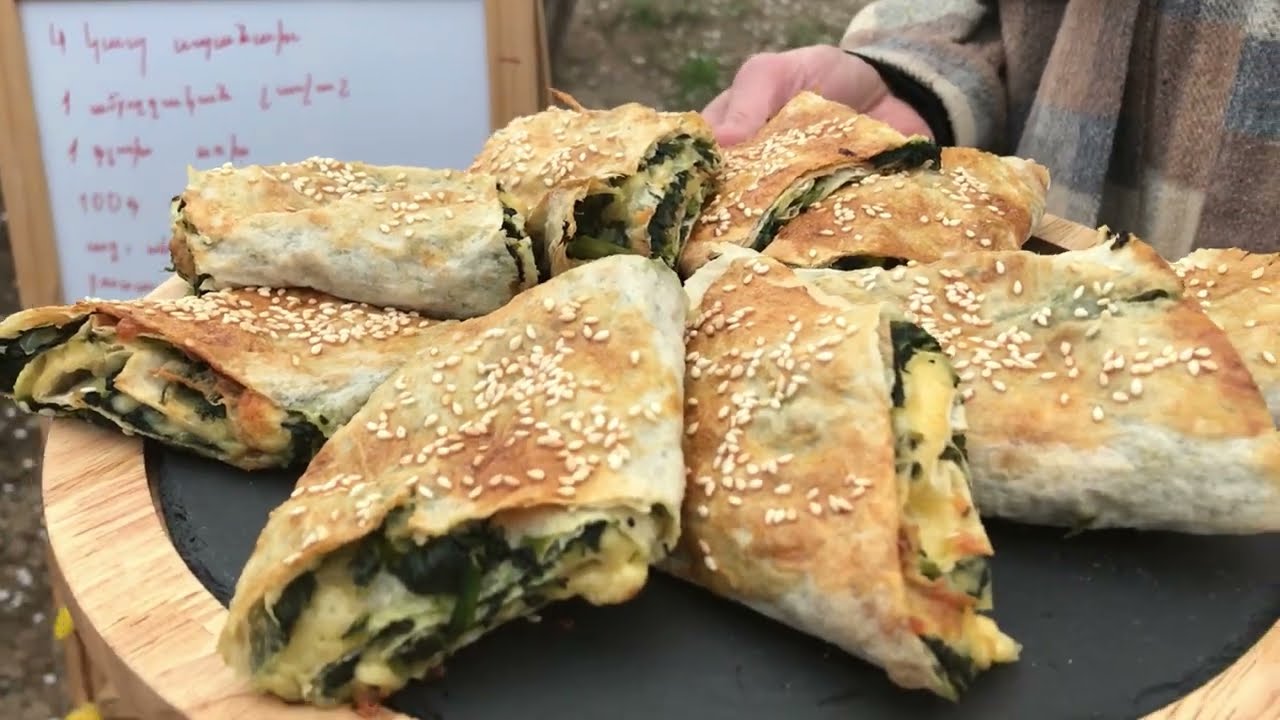 Լավաշով և սպանախով անչափ համեղ ռուլետ - Mari Cooking Channel