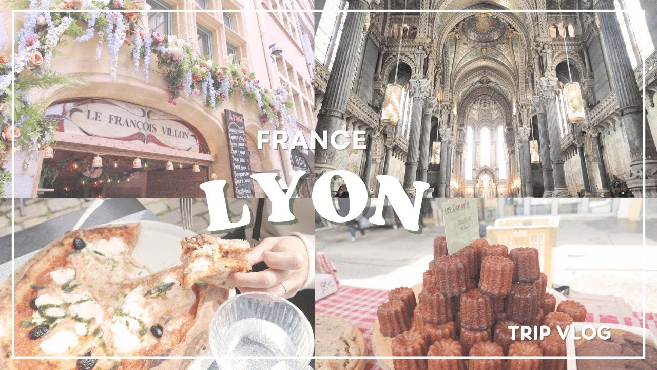 【vlog】France Lyon｜美食の街リヨンで郷土料理を食べる｜丘の上の美しい教会