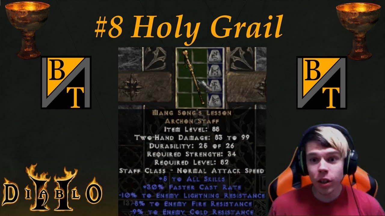 Mang Song's Lesson #8 Of My Holy Grail (Diablo 2)