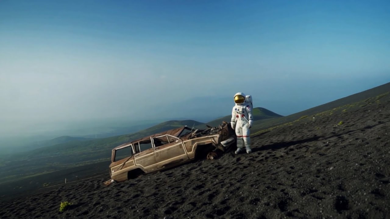 INGEN - SPACE | Astronaut Finds an Abandoned Car on Mt. Fuji (Official MV)