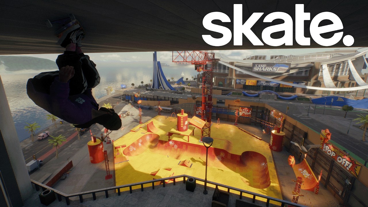 SKATE 4 - NEW COMMUNITY PARK LINES & GAPS