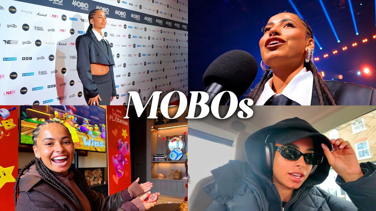 cosy Nintendo trip & presenting A MOBO award