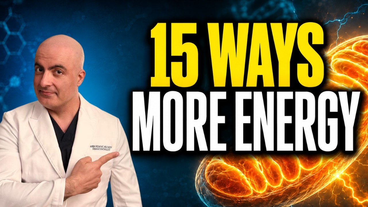 I'm A Pathologist. How To Maximize Energy By Increasing Mitochondria.