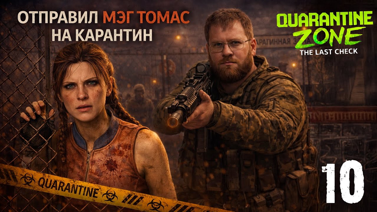 ОТПРАВИЛ МЭГ ТОМАС НА КАРАНТИН | QUARANTINE ZONE: THE LAST CHECK | 10 СЕРИЯ