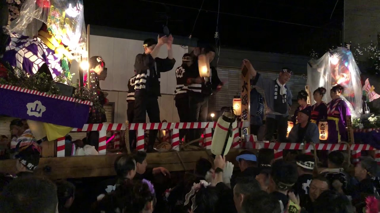 角館のお祭り2018.9.9 桜美町vs大塚