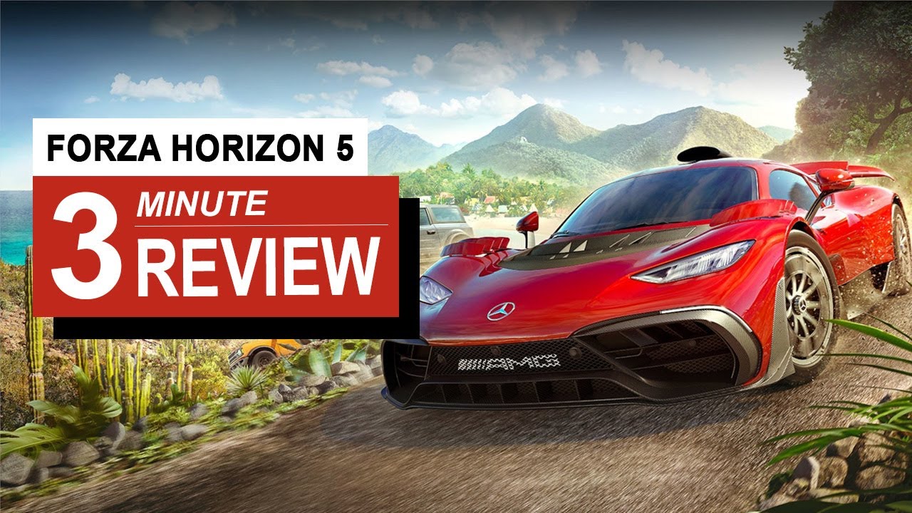 Обзор Forza Horizon 5 (PS5) за 3 минуты | GamingByte