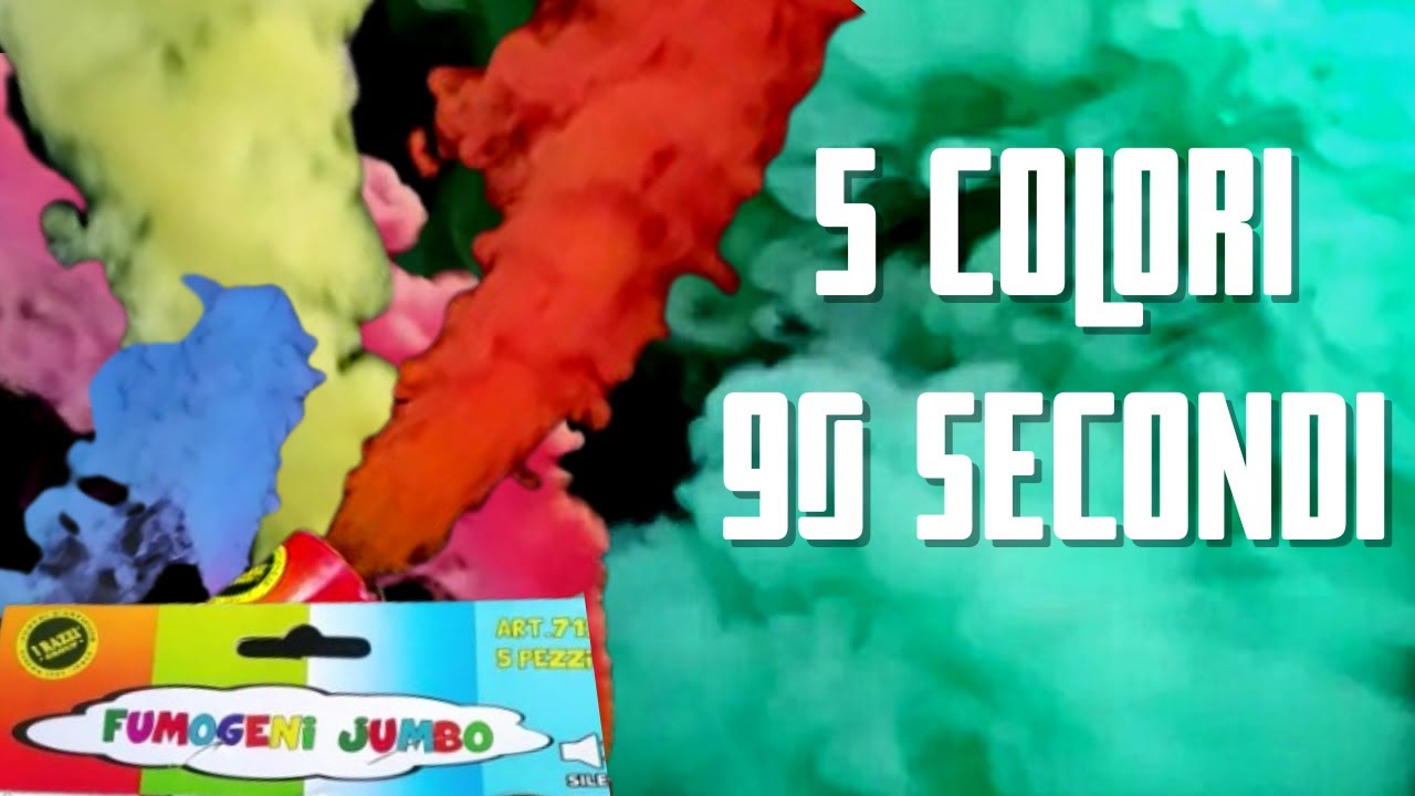 PROVIAMO un PACCO di FUMOGENI JUMBO Epici!