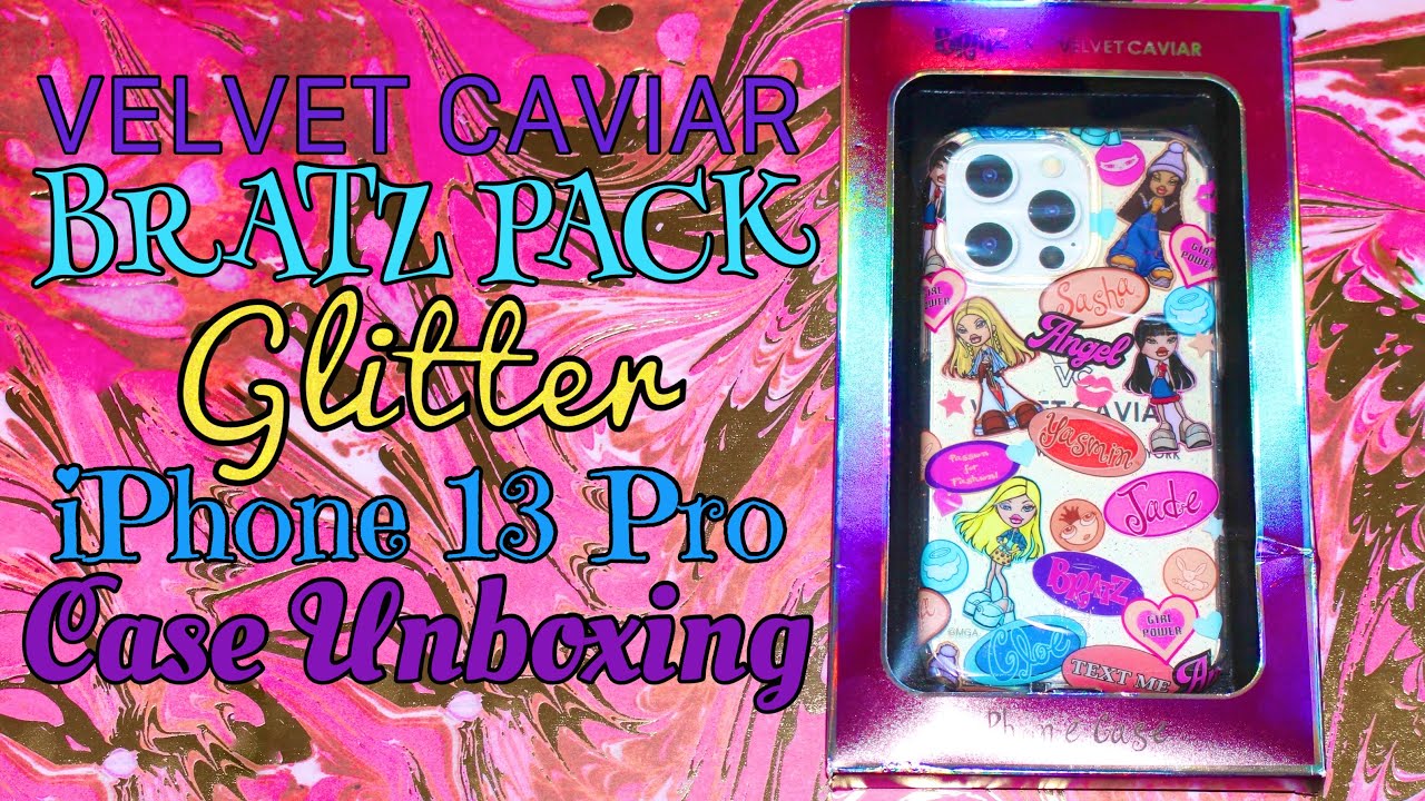 Velvet Caviar Bratz Pack Glitter iPhone 13 Pro Case Unboxing