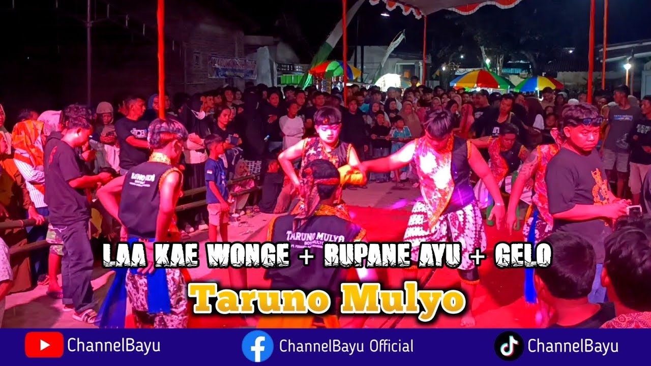 Sholatullah + Rupane Ayu + Gelo ● Taruno Mulyo Live Botomulyo Cepiring