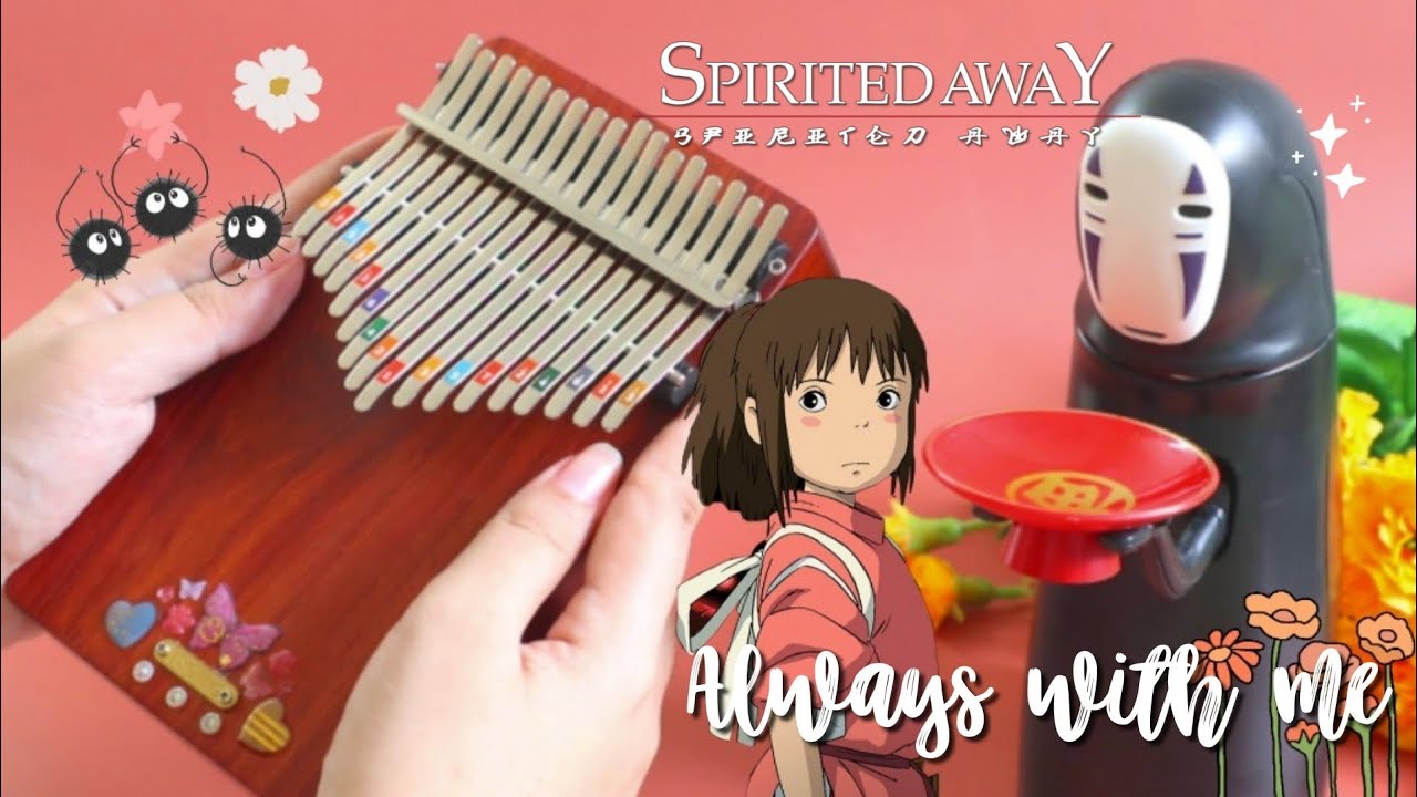 Spirited Away - Always with me (いつも何度でも) | Kalimba Cover with Tabs ♡