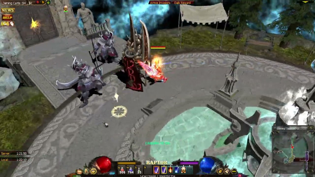 Claiming the Castle by Sergio (MuOnline S6)