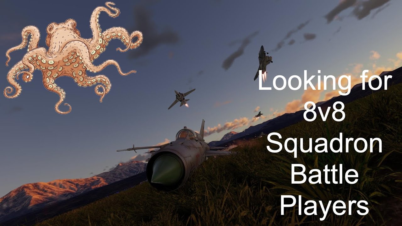 Looking for 8v8 squad battle players