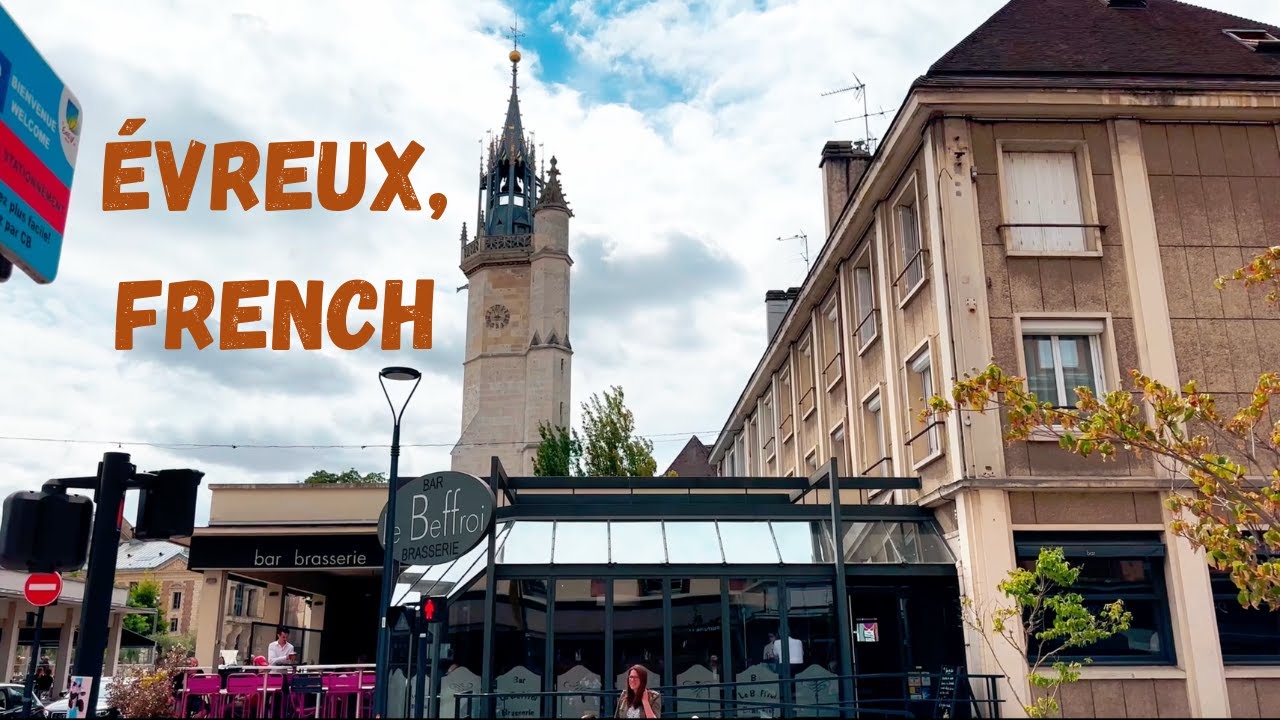 Cinematic Roadtrip to &Eacute;vreux 🇫🇷 | Walking Through the Historic French Town