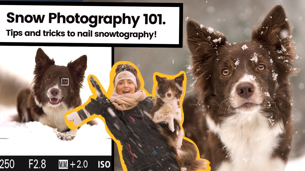 Как фотографировать портреты в снегу! | Настройки зимней фотографии 101
