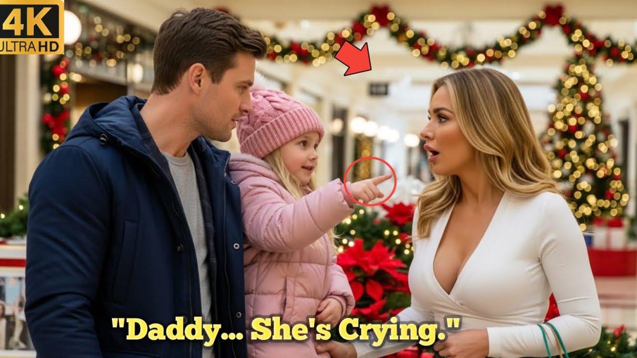 Single Dad Meets Ex-Wife by Accident on Christmas Eve — Little Girl Says Two Words That Change All
