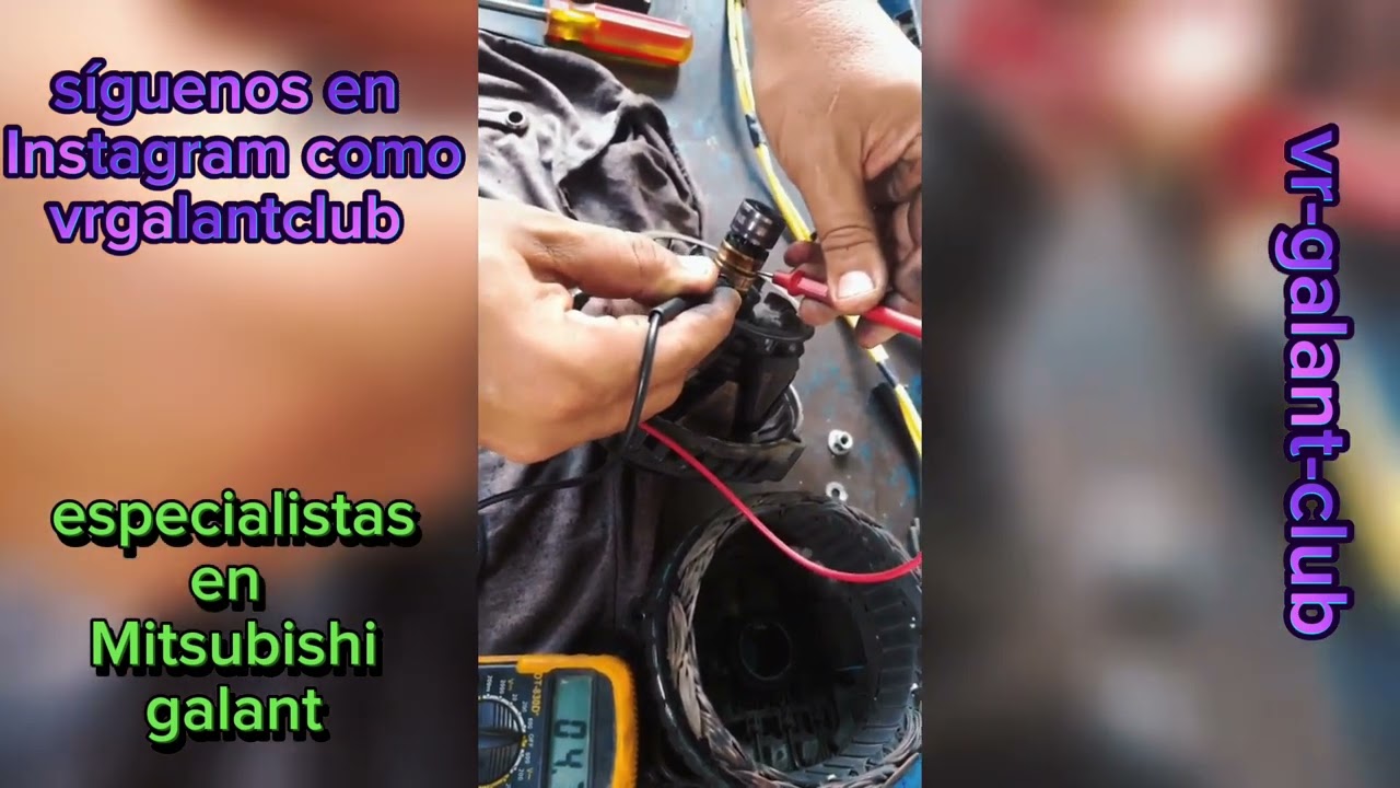Mitsubishi galant 2002 alternador no carga la batería. vamos a solucionar este problema