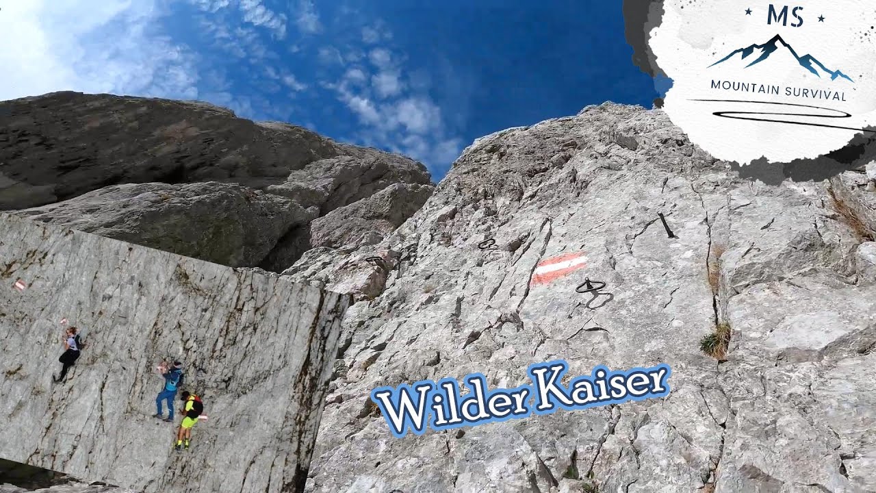 Ackerlspitze 2329m Maukspitz 2231m zweithöchste Wilder Kaiser Gipfel Rundtour mit leichter Kletterei