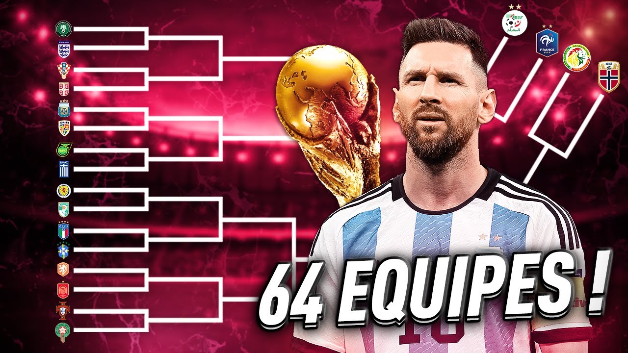 Je crée une COUPE DU MONDE à 64 ÉQUIPES sur FIFA 23 !