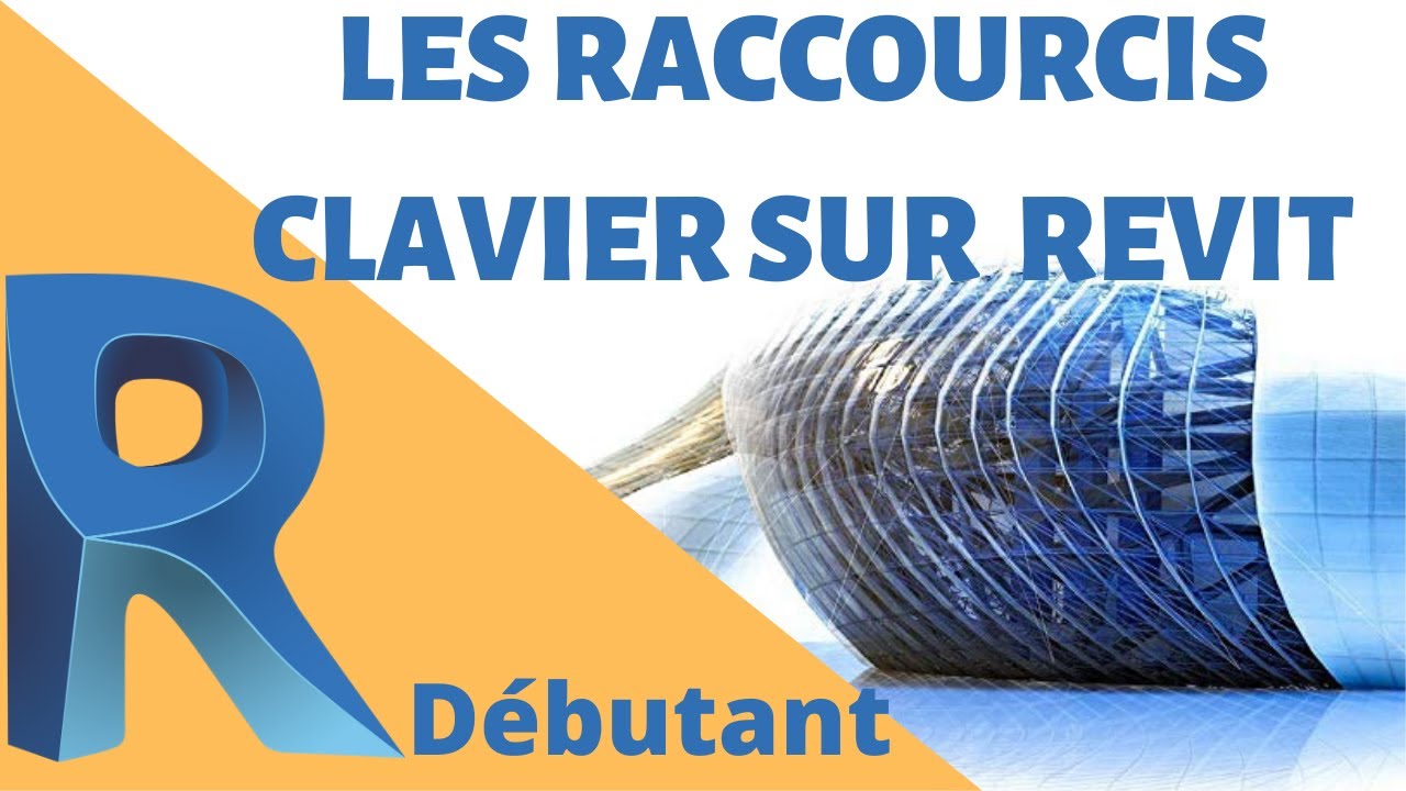 COMMENT GÉRER ET PERSONNALISER LES RACCOURCIS CLAVIERS SUR REVIT - DÉBUTANT