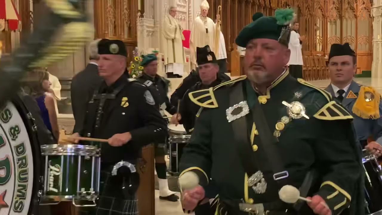 Blue Mass at Newark Basilica honoring Captain John Phelan
