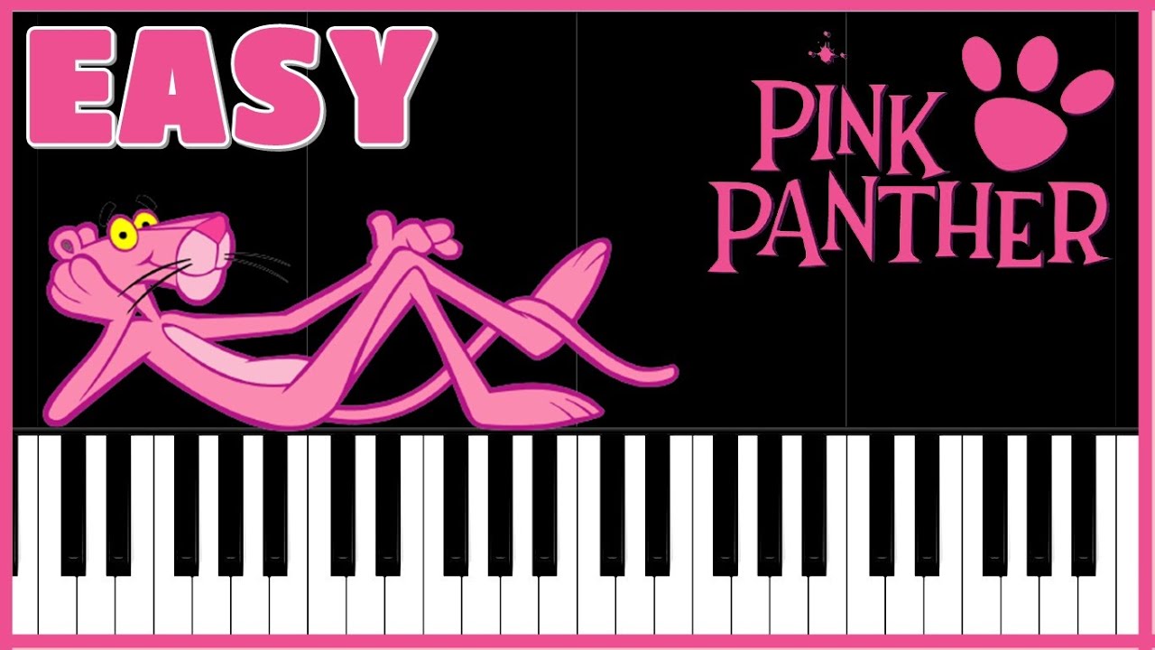 Pink Panther Opening Theme Song - Pembe Panter Giriş Müziği | Piano Cover