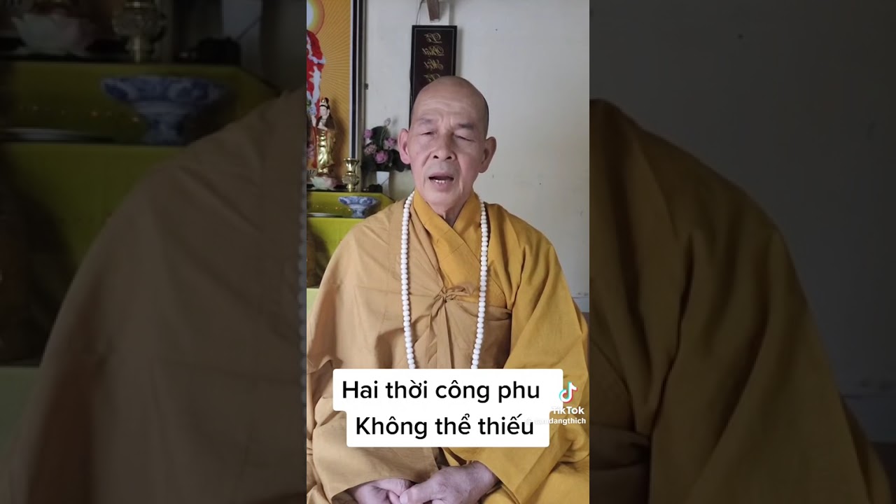 Hai thời công phu không thể thiếu