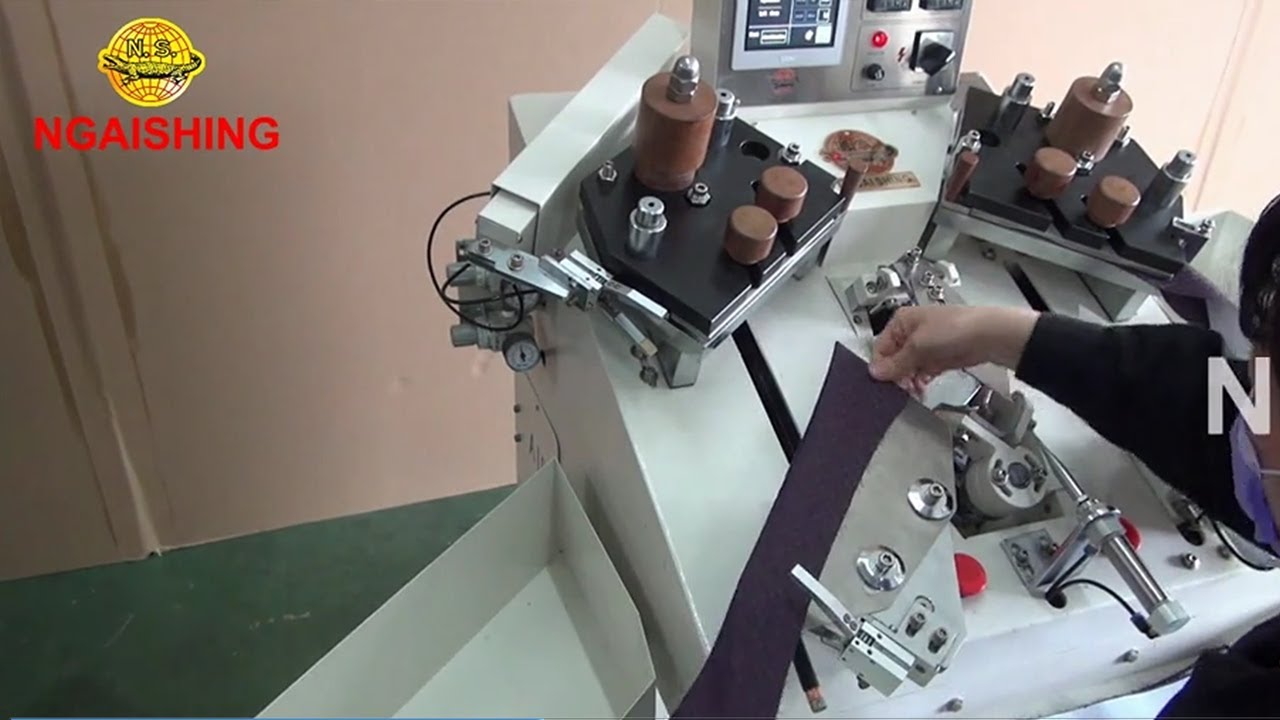 NGAI SHING NS 81P-1 Automatic Collar Trimming, Turning And Blocking Machine 2020 10 22C