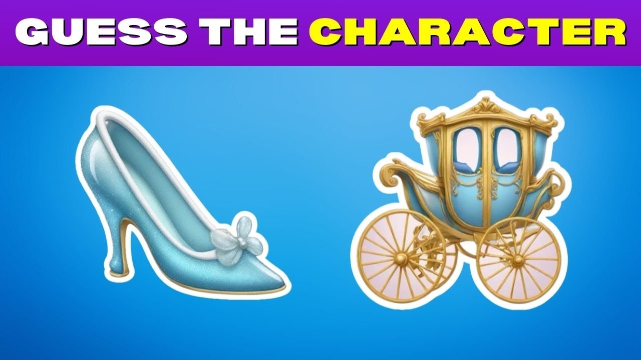 Guess the Cartoon Character by Emoji Challenge! 🕹️