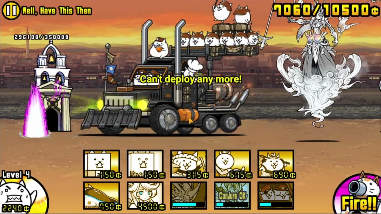 passando de fases, com 2 gatos na tela (era para ser chato? achei divertido)