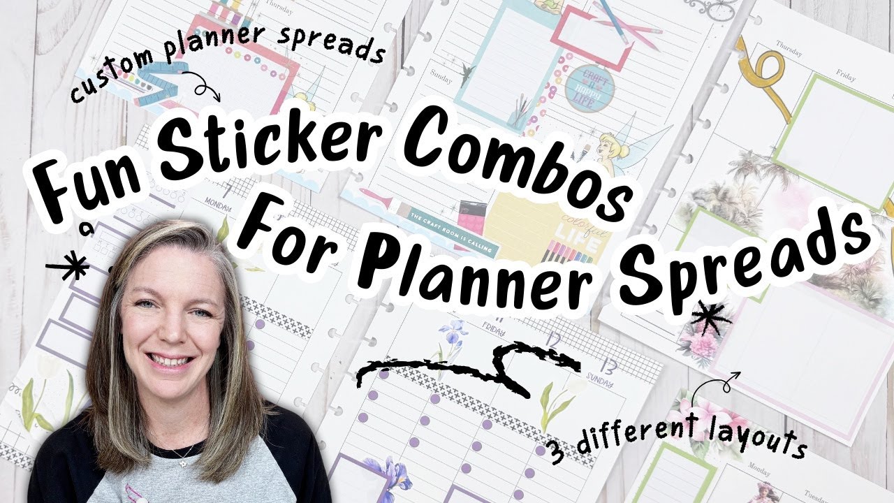 Fun Sticker Combos for Planner Spreads | Creative Sticker Mashups