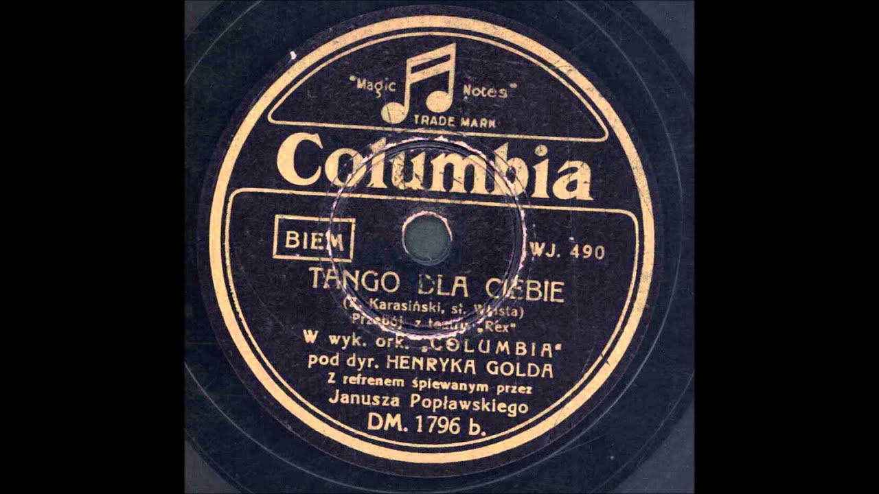 Janusz Popławski - Tango dla ciebie (Tango)