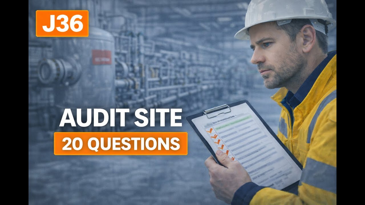J36 — Audit site : 20 questions qui révèlent les vrais risques