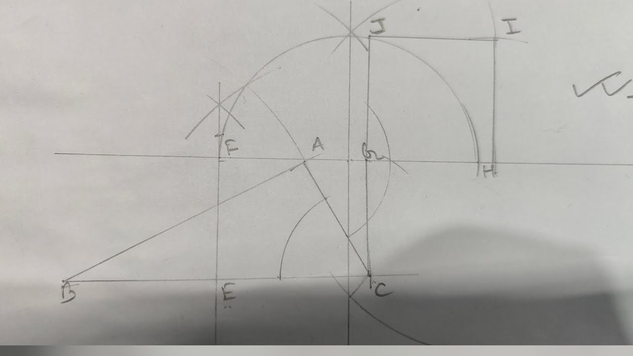 The construction area of  the triangle=area of square chapter 21 mean  proportion 