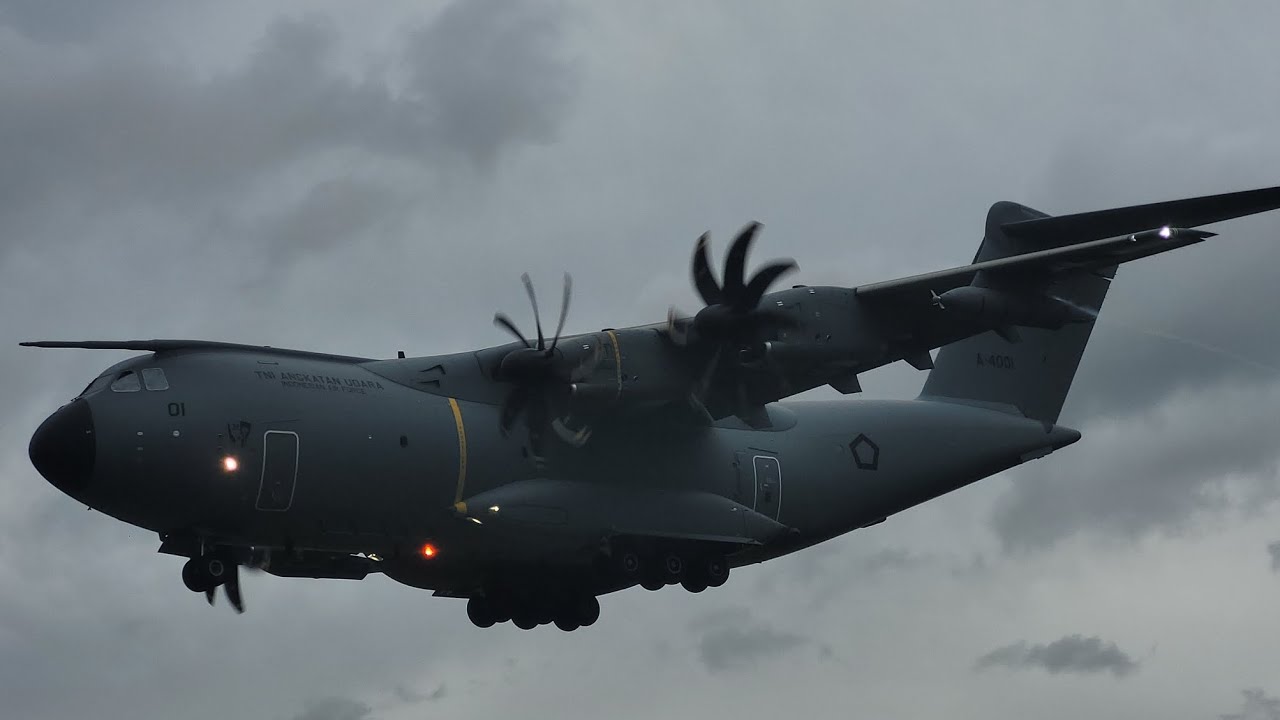 flight perdana A400M ke adisutcipto!?