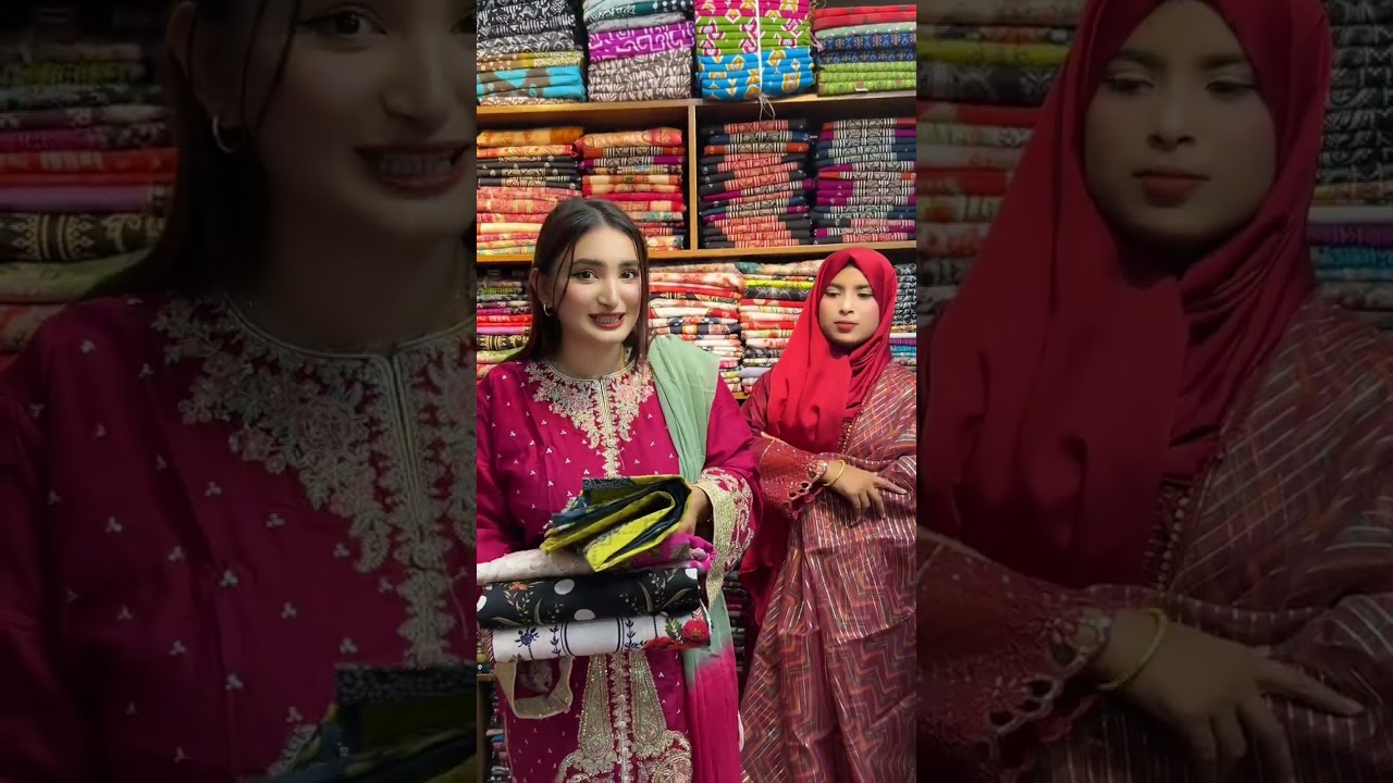 matro 1000 tk dia 3 ta badsheet and 400 tk taki three piece start😍😍  #vlog #discount #sylhet 