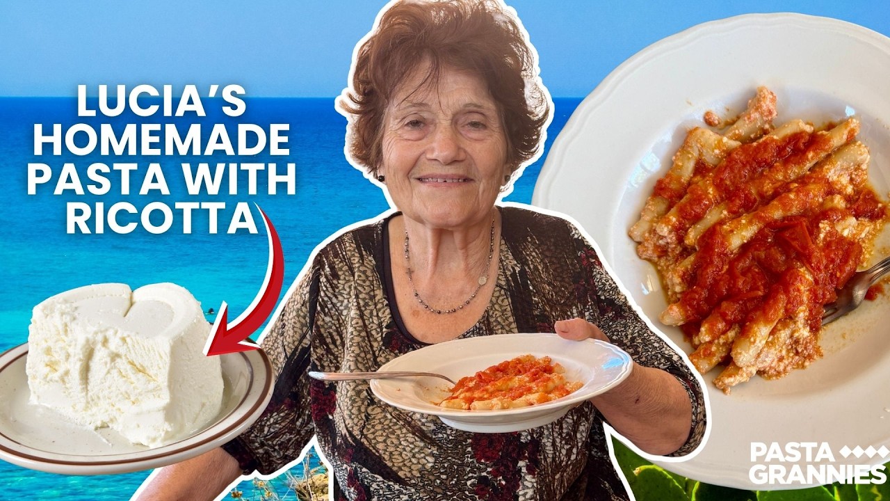 Nonna Lucia’s “Short & Thick” Pasta from Puglia! | Pasta Grannies