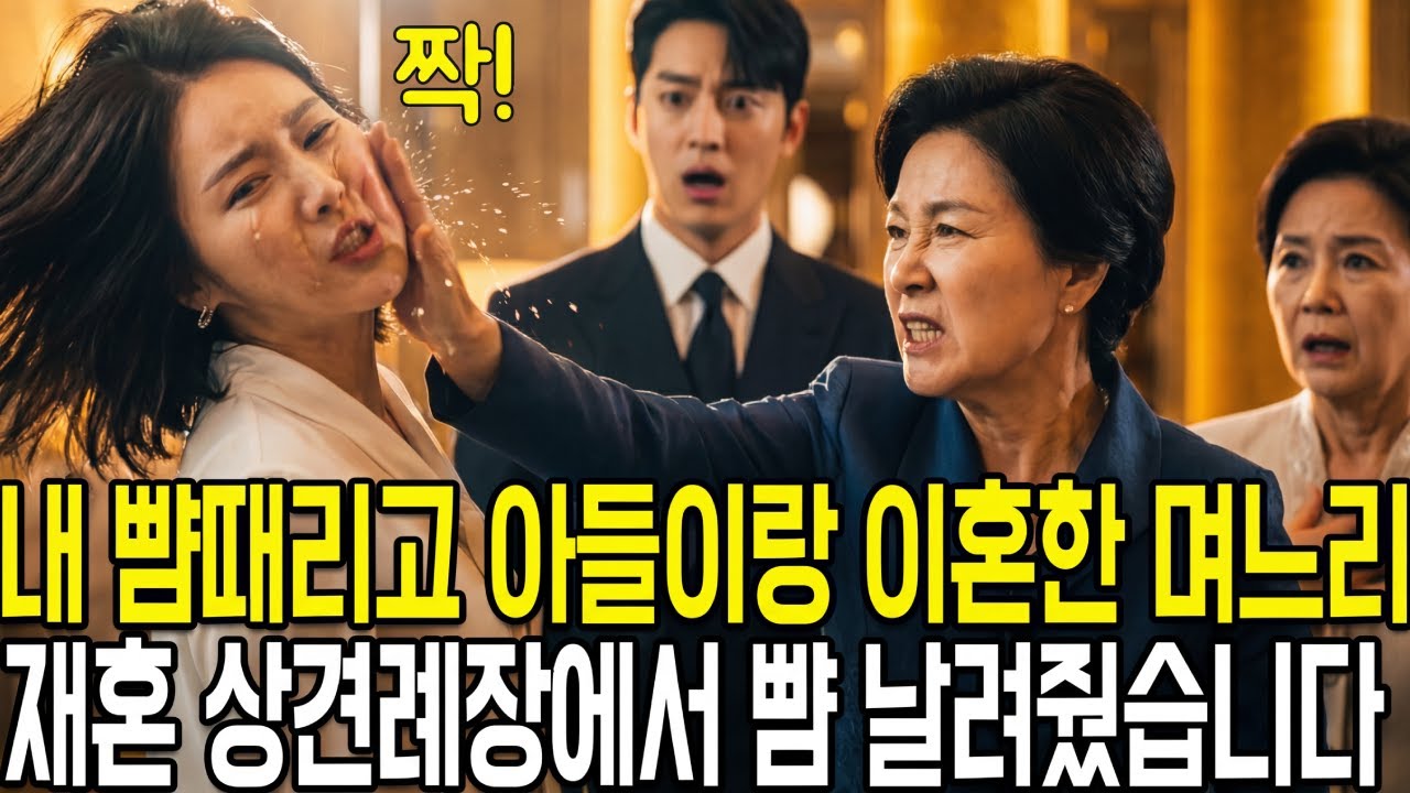 내 뺨 때렸던 며느리 재혼 한다길래 바로 달려갔습니다. #시니어사연 #가족이야기 #며느리 #시어머니