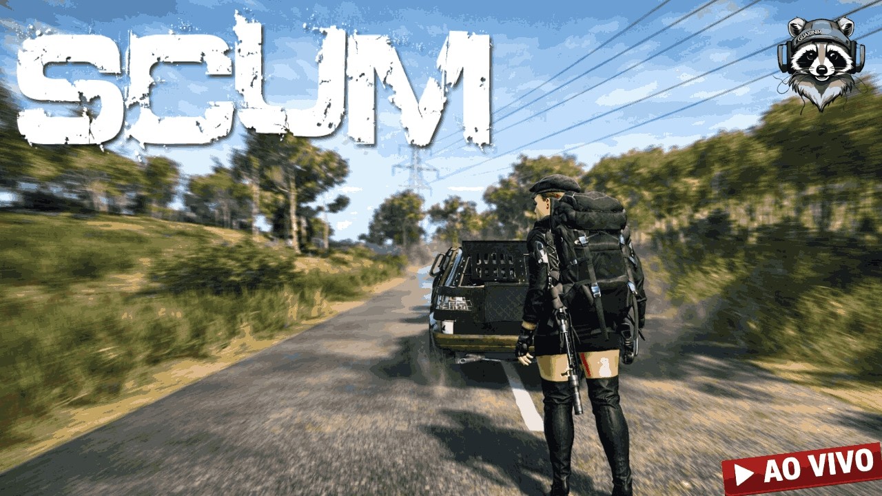 CAÇANDO LOOT! | SCUM | #scum #streamerbr