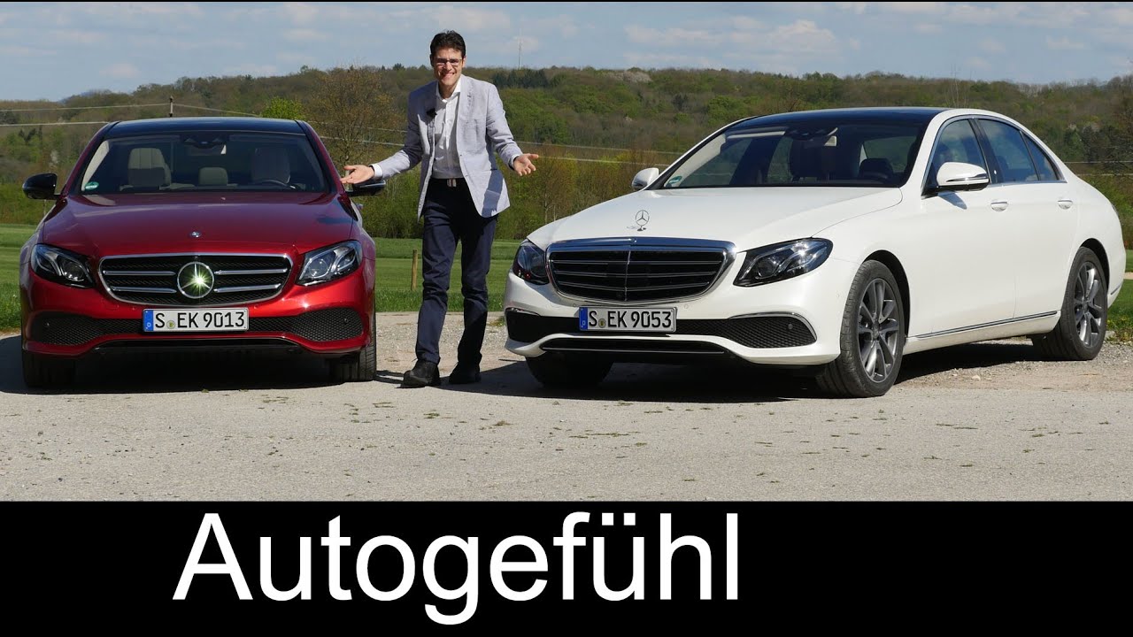 Mercedes E-Class W213 E-Klasse FULL REVIEW test driven all-new neu 2017/2018