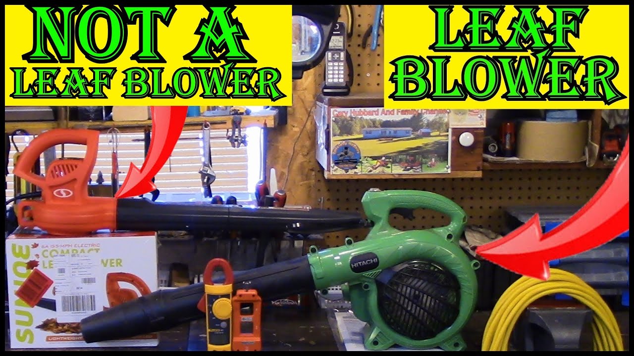 Sun Joe  -  It's Not A leaf Blower Review
