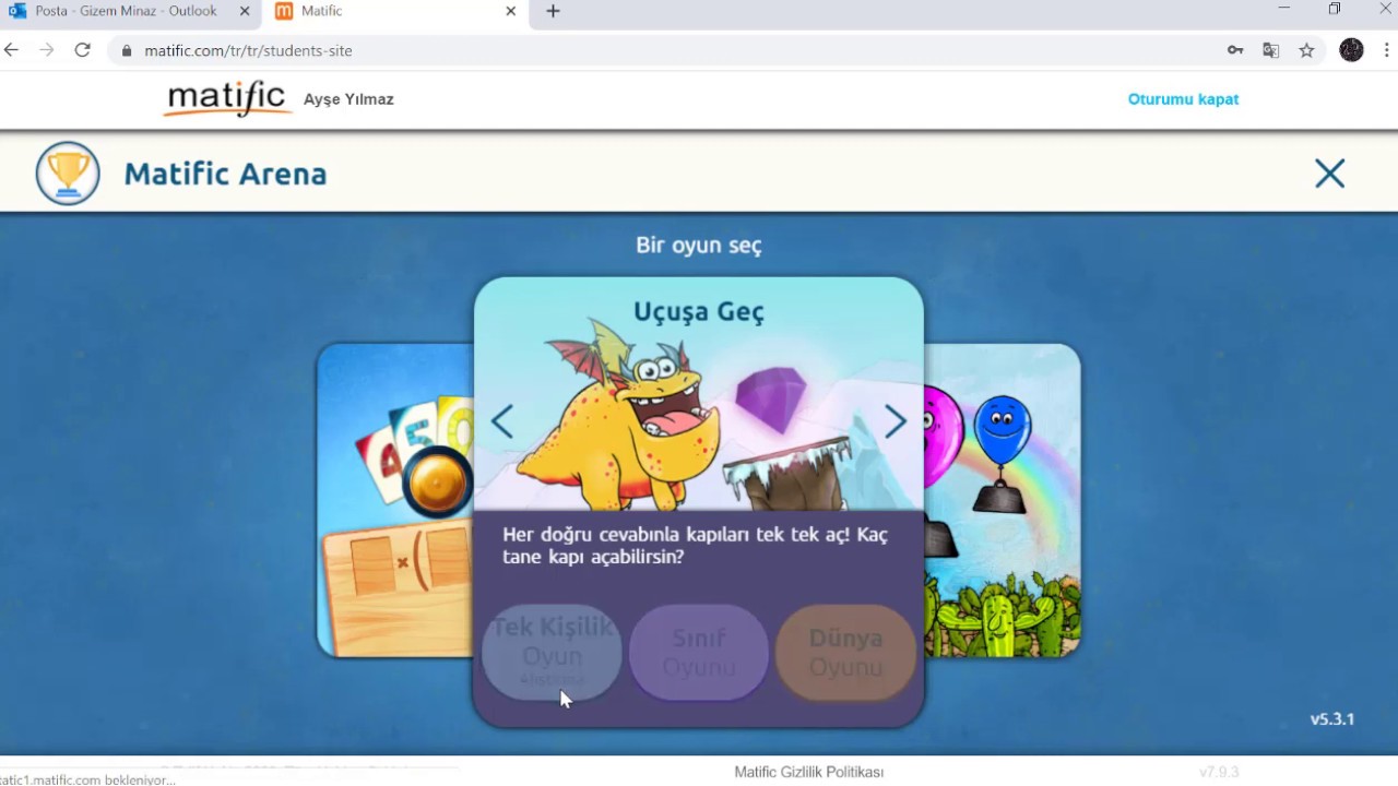Eğlenceli Matematik için Web.2.0 aracı Matific Neden kullanılmalı ve içeriğinde neler var ?