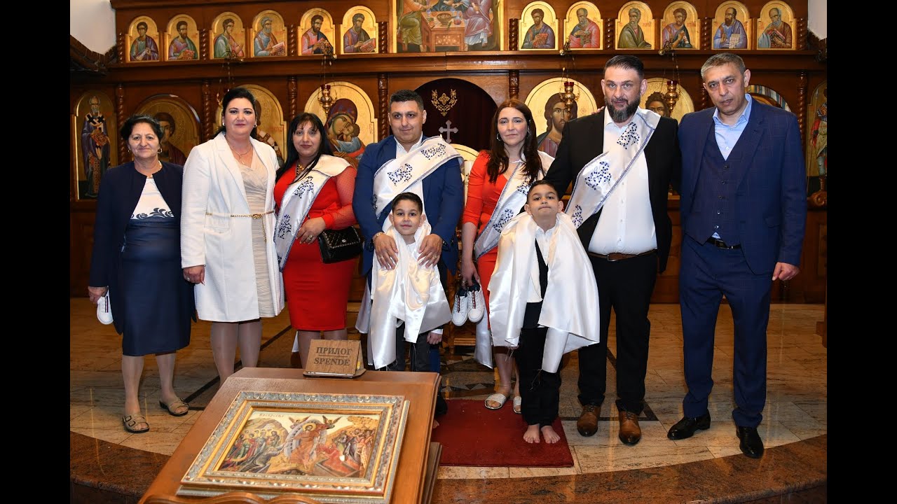 Krstenje kod Lole i Ankice BERLIN- Nikola Ajdinovic, Tijana M, Energy i Nikola bend- studioToma Nesa